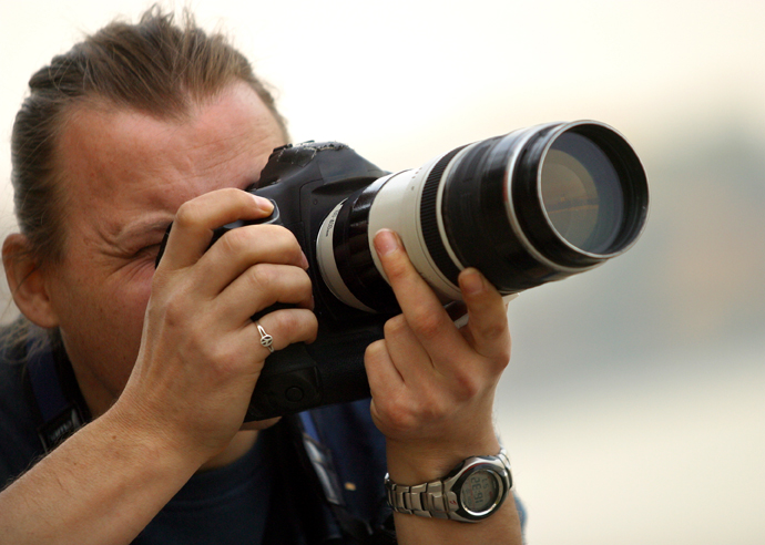 Un photographe présenté malgré lui